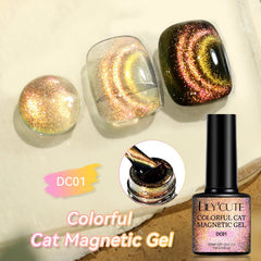 Colorful Cat Magnetic Gel DC01 7ml Gel Nail Polish LILYCUTE 