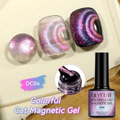 Colorful Cat Magnetic Gel DC04 7ml Gel Nail Polish LILYCUTE 