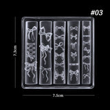 3D Silicone Nail Mold Bowknot #03 Tools & Accessories No Brand 