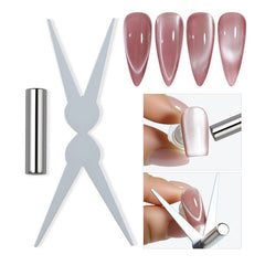 2pcs Set Magnetic Stick French Nail Art Tools & Accessories No Brand 
