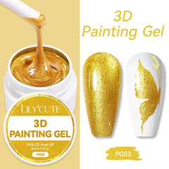 3D Painting Gel PG03 8ml Gel Nail Polish LILYCUTE 