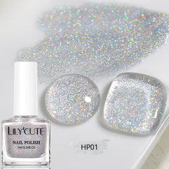 Colorful Glitter Nail Polish 7ml Nail Polish LILYCUTE HP01 