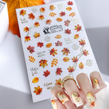 Leaf Line 3D Nail Sticker