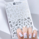 Leaf Line 3D Nail Sticker