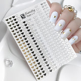 Leaf Line 3D Nail Sticker