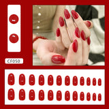 24pcs Press on Nails False Nail Tips