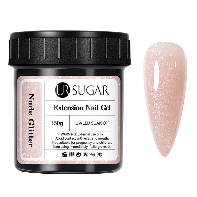 Nude Glitter Extension Nail Gel 150g