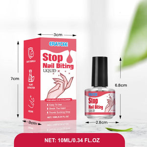 Stop Nail Biting Liquid 10ml Nail Care No Brand 