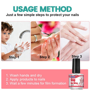 Stop Nail Biting Liquid 10ml Nail Care No Brand 