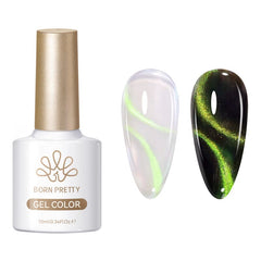 Water Light Cat Magnetic Gel Colored Water 10ml Gel Nail Polish BORN PRETTY MY384 