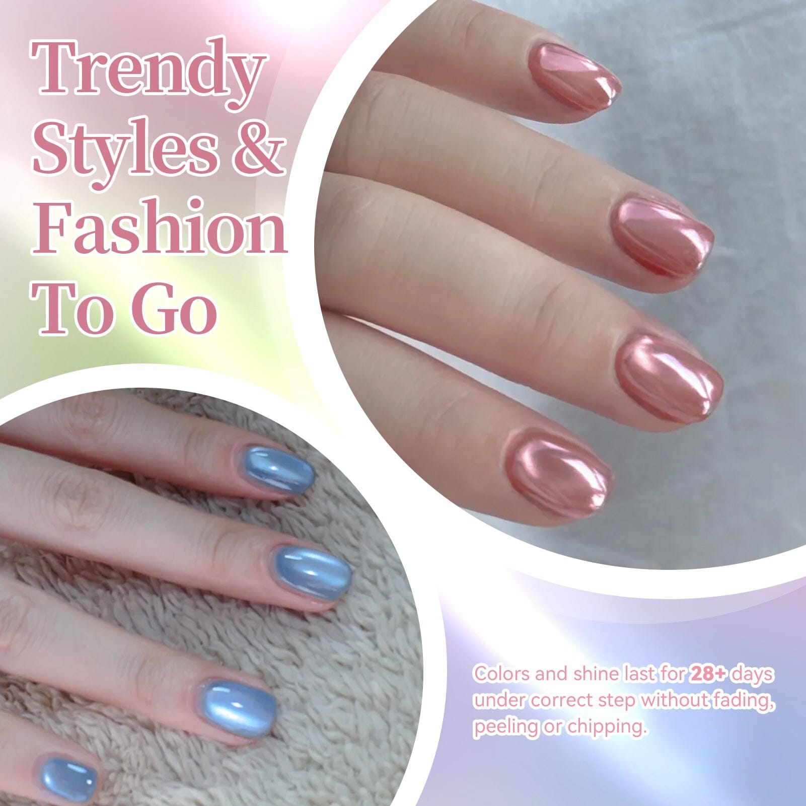 6 Colors Cat Magnetic Gel M40 Sky Mirror 7ml – BORN PRETTY