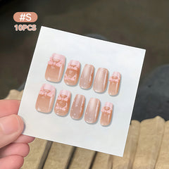10pcs S Press on Nails False Tips