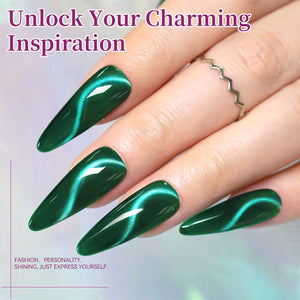 6 Colors Colored Cat Magnetic Gel M51 Summer Light 7ml HEMA/TPO FREE Gel Nail Polish BORN PRETTY 