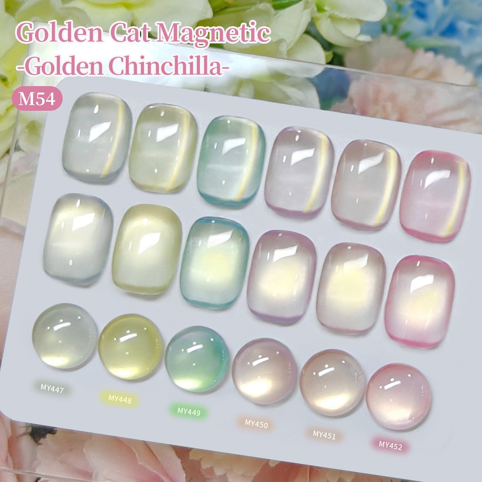 6 Colors Cat Magnetic Gel M54 Golden Chinchilla 7ml – BORN PRETTY