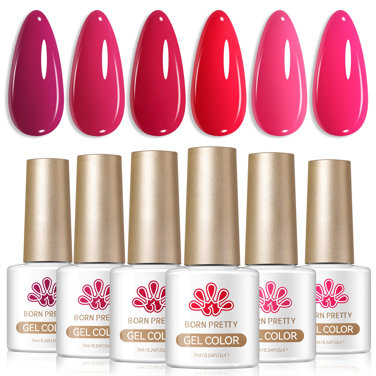 6 Colors Gel Set S48 Out of Subtlety 7ml