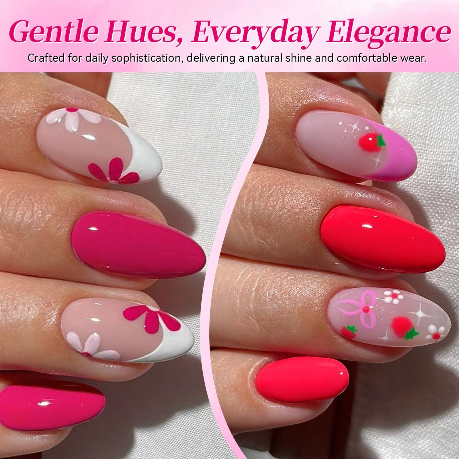 6 Colors Gel Set S48 Out of Subtlety 7ml Gel Nail Polish BORN PRETTY 
