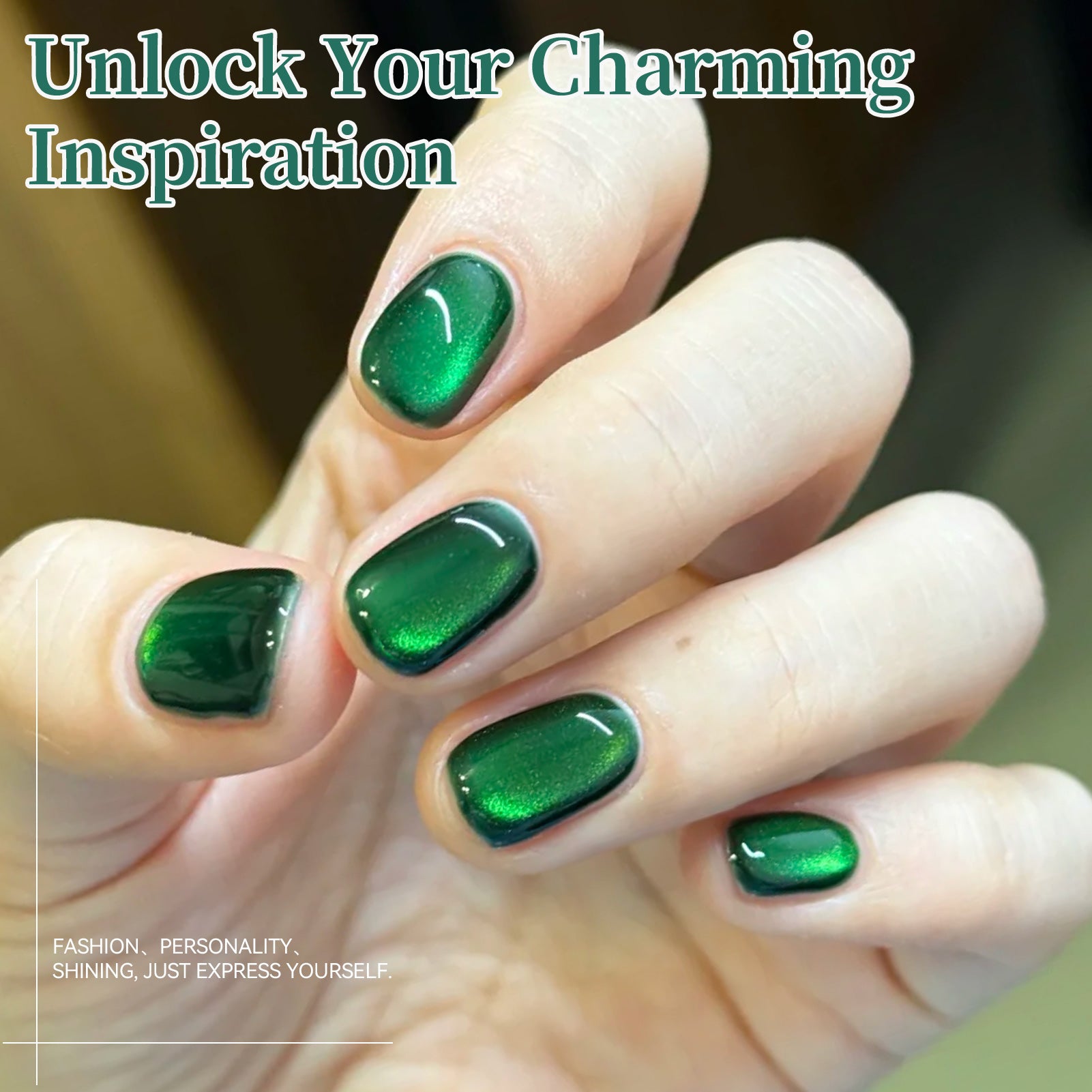 6 Colors Glass Cat Magnetic Gel M61 Midsummer Prelude 7ml HEMA/TPO FREE