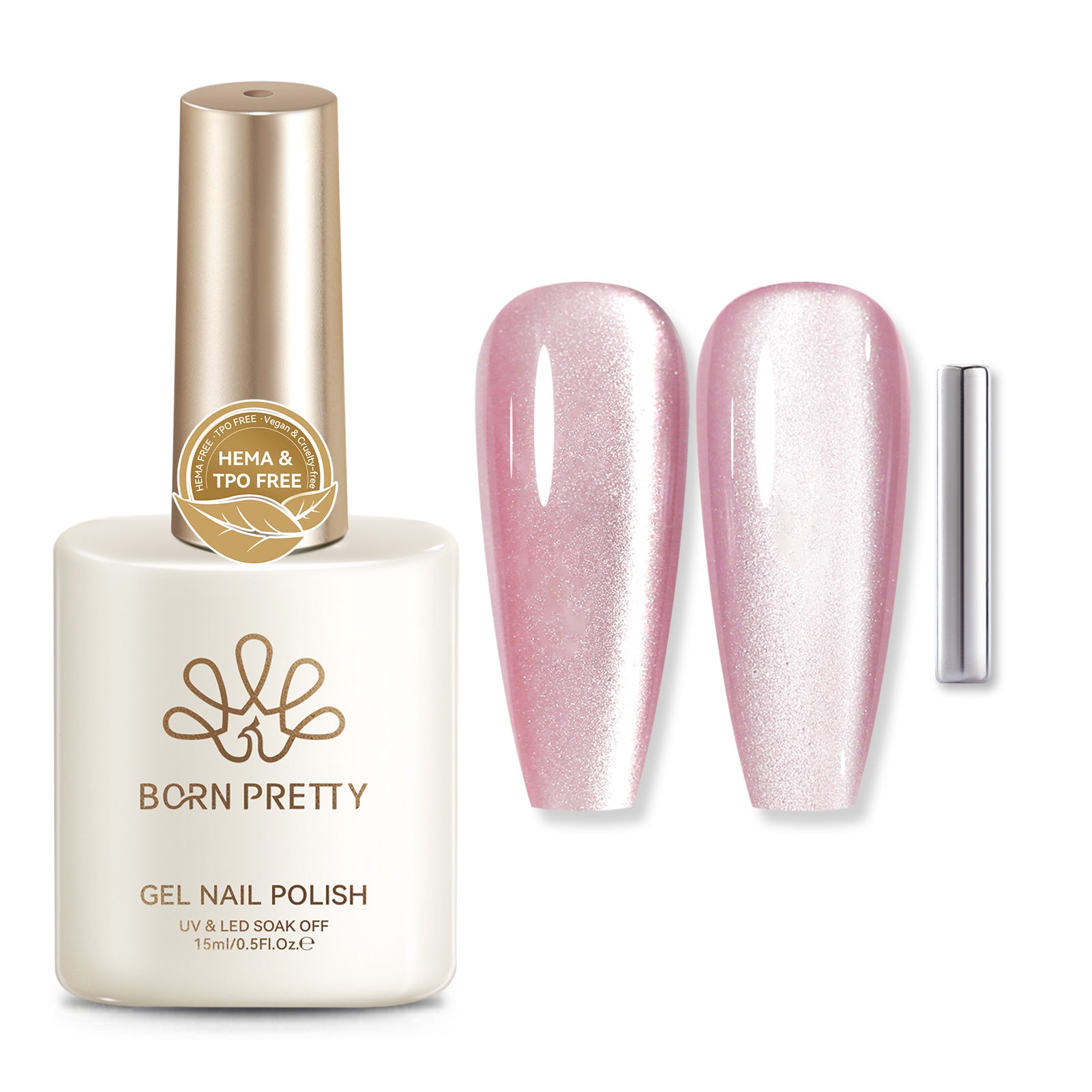 Moonlight Cat Magnetic Gel MY105 Pure Love 15ml HEMA/TPO FREE