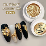 3D Metal Painting Gel 5ml