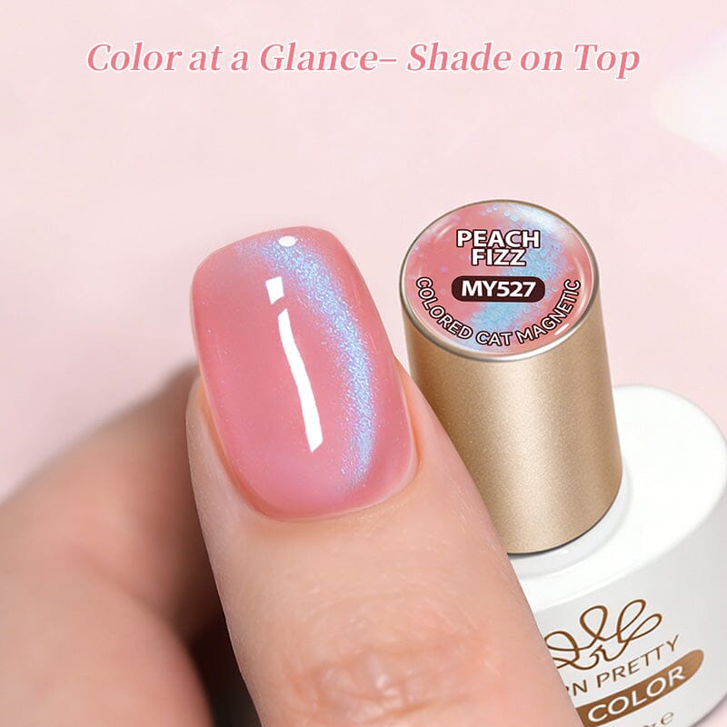 Colored Cat Magnetic Gel MY527 Peach Fizz 10ml – BORN PRETTY