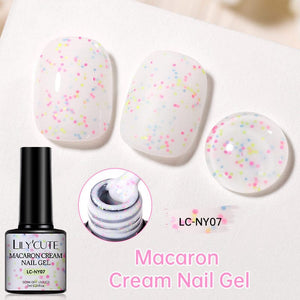 Macaron Cream Nail Gel Polish 7ml Gel Nail Polish LILYCUTE LC-NY07 