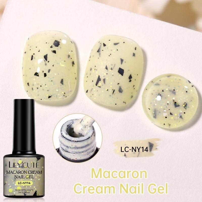 Macaron Cream Nail Gel Polish 7ml Gel Nail Polish LILYCUTE LC-NY14 