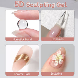 3 Colors 5D Sculpting Gel 15ml