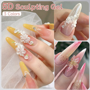 5D Sculpting Gel White 15ml
