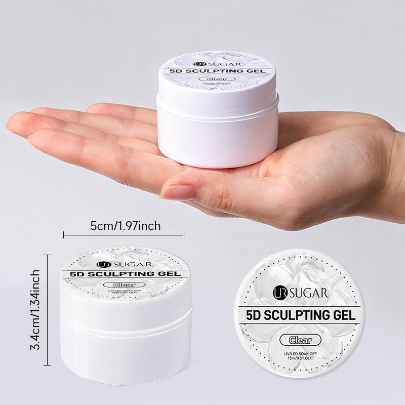 5D Sculpting Gel White 15ml