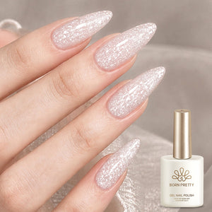 Sequins Jelly Gel TS34 Fluttering Flakes 15ml Gel Nail Polish BORN PRETTY 