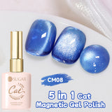 5 in 1 Cat Magnetic Gel 1 Step Gel 15ml