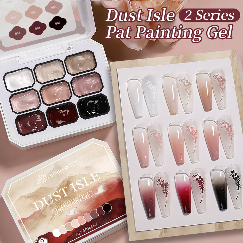9 Grids Pat Painting Gel Dust Isle