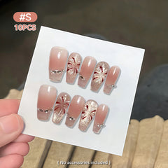 10pcs Press on Nails #06 JM320 Size S