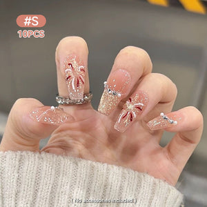 10pcs Press on Nails #06 JM320 Size S