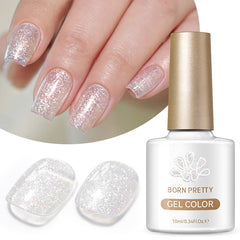 Jelly Gel TS39 Frost White 10ml Gel Nail Polish BORN PRETTY 