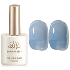 Jelly Gel Polish TS01~TS71 15ml Gel Nail Polish BORN PRETTY TS58 Haze Blue 