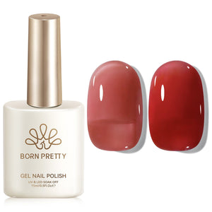 Jelly Gel Polish TS01~TS71 15ml Gel Nail Polish BORN PRETTY TS70 Burnt tomato 