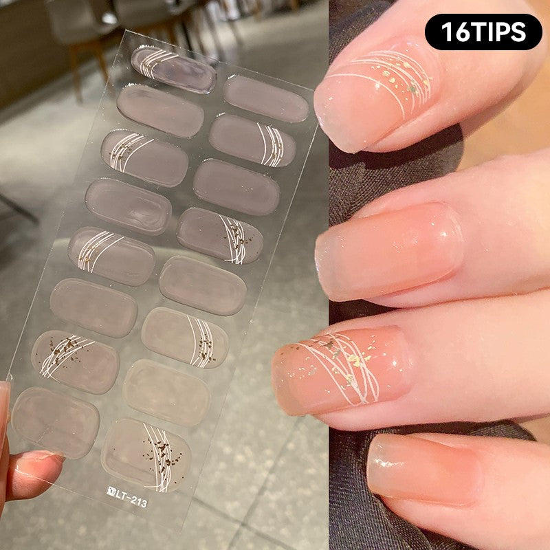 16 Tips Vollständige Nagelsticker LT-223