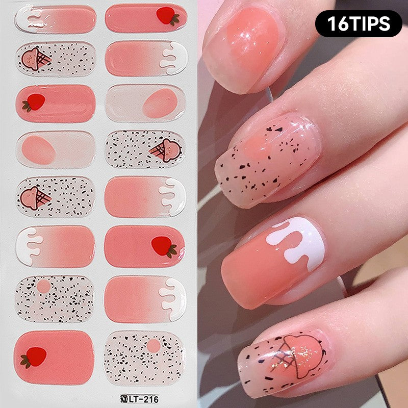 16 Tips Vollständige Nagelsticker LT-223