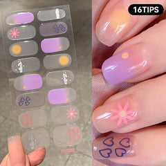16 Tips Full Cover Nail Sticker LT-219