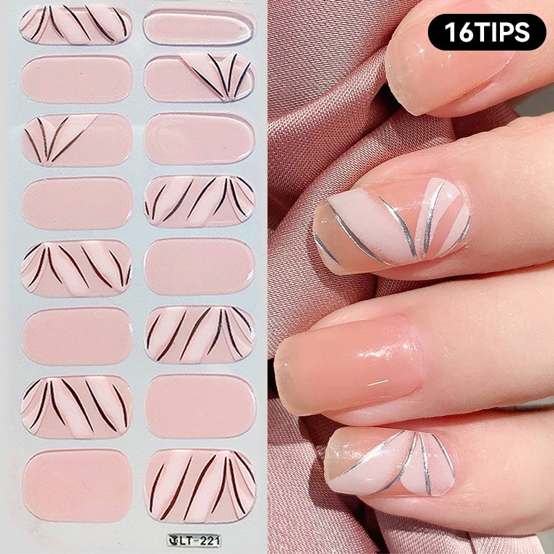 16 Tips Vollständige Nagelsticker LT-223