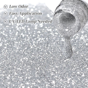 Reflective Glitter Gel SZ56 Liquid Gold 10ml