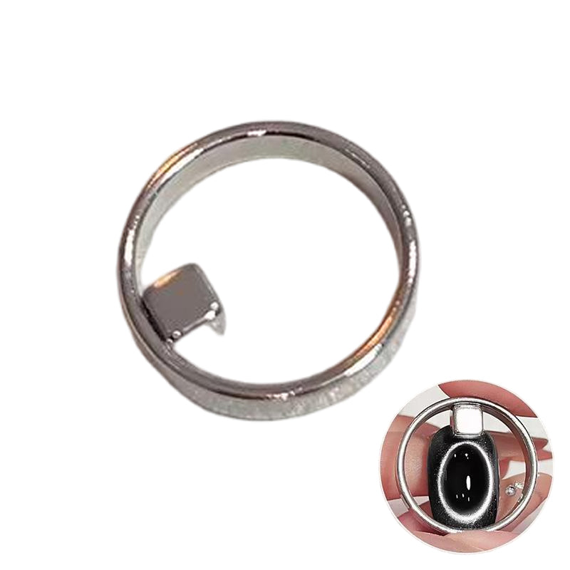 Hollow Cat Magnetic Ring & Square Magnet