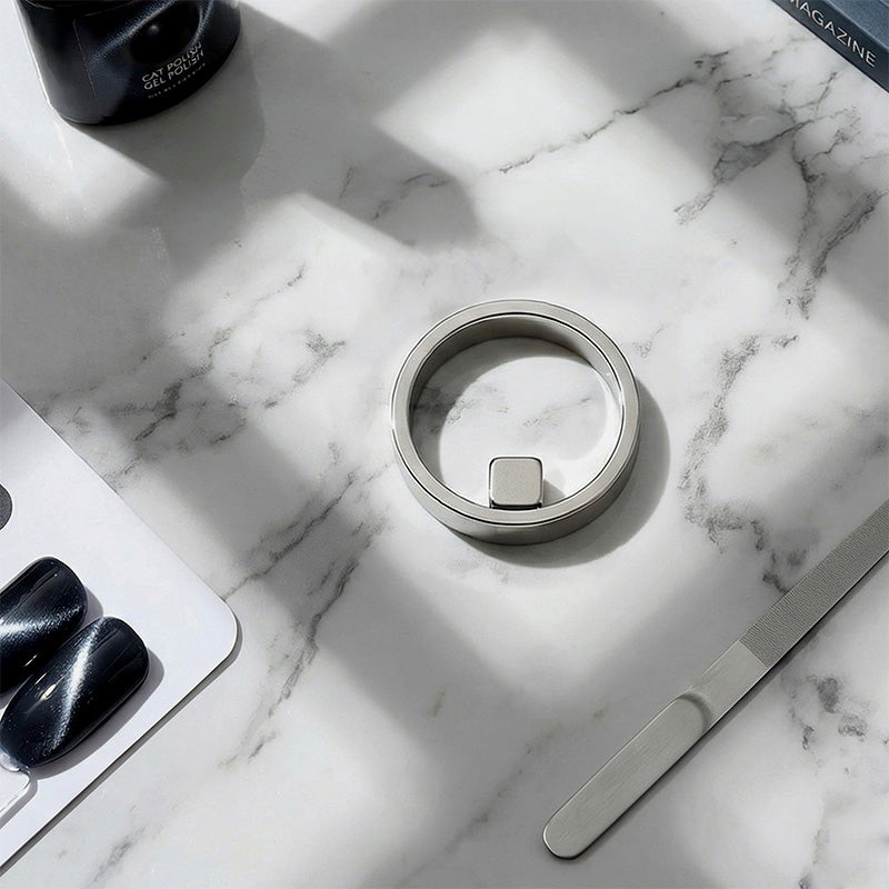 Hollow Cat Magnetic Ring & Square Magnet
