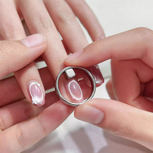 Hollow Cat Magnetic Ring & Square Magnet