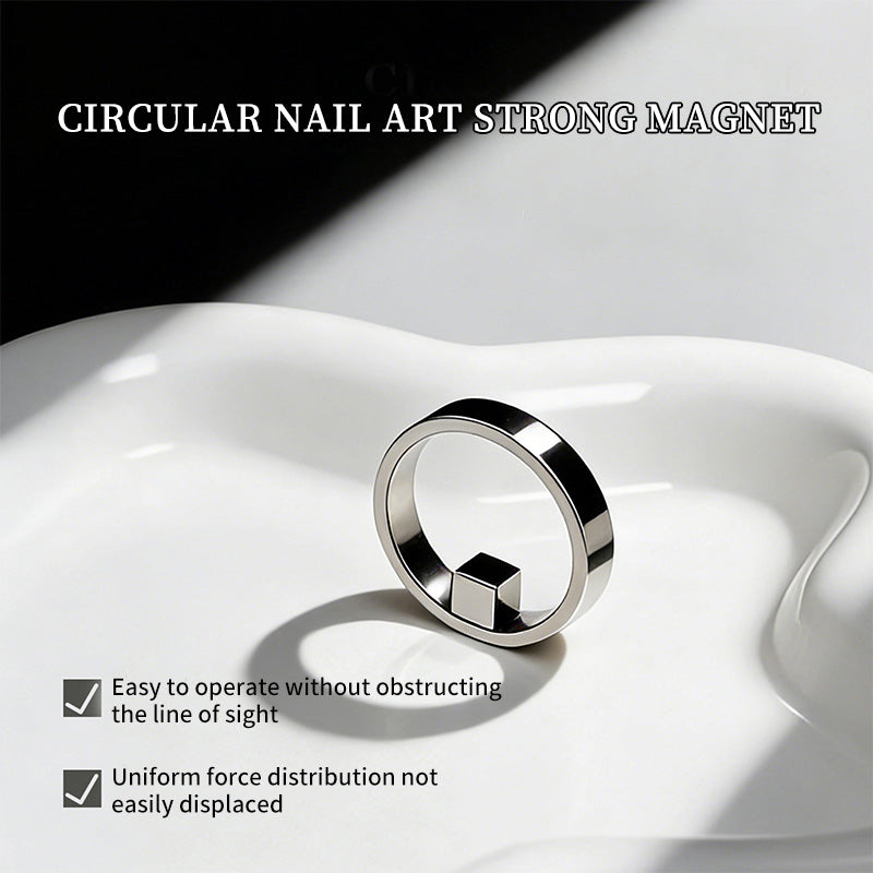 Hollow Cat Magnetic Ring & Square Magnet