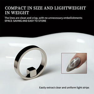 Hollow Cat Magnetic Ring & Square Magnet