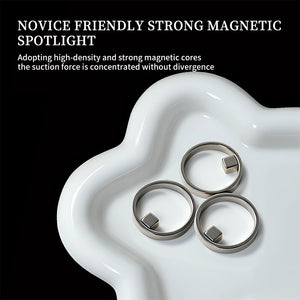 Hollow Cat Magnetic Ring & Square Magnet
