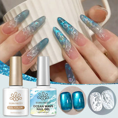 Ocean Wave Nail Gel Set 10ml