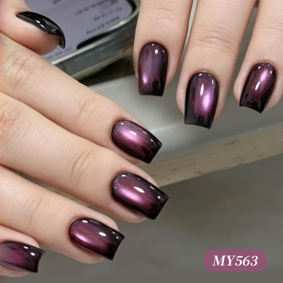 Colored Cat Magnetic Gel MY563 Plum Mist 15ml